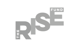 The Rise Fund grayscale logo
